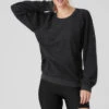 Triumph Crew Neck Sweatshirt - Charcoal Black Triblend