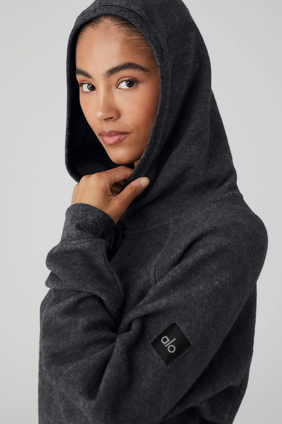 Triumph Hoodie - Charcoal Black Triblend - Image 4