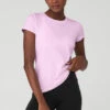 Alosoft Finesse Tee - Sugarplum Pink