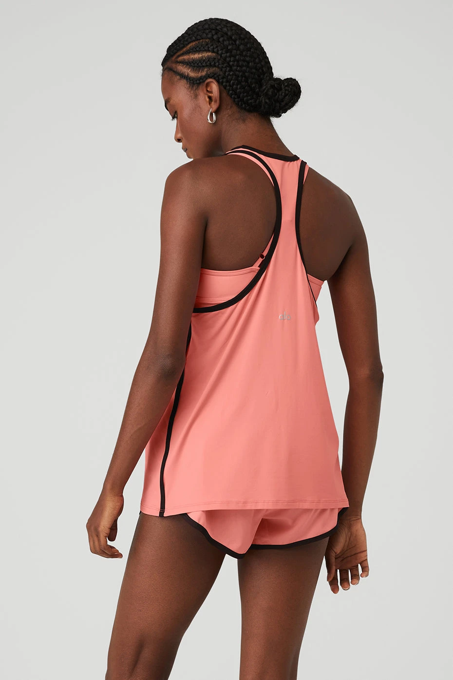 Ivy League Tank - Strawberry Lemonade/Black - Image 2