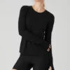 Alosoft Finesse Long Sleeve - Black