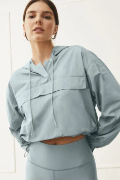 International Anorak Hoodie - Cosmic Grey