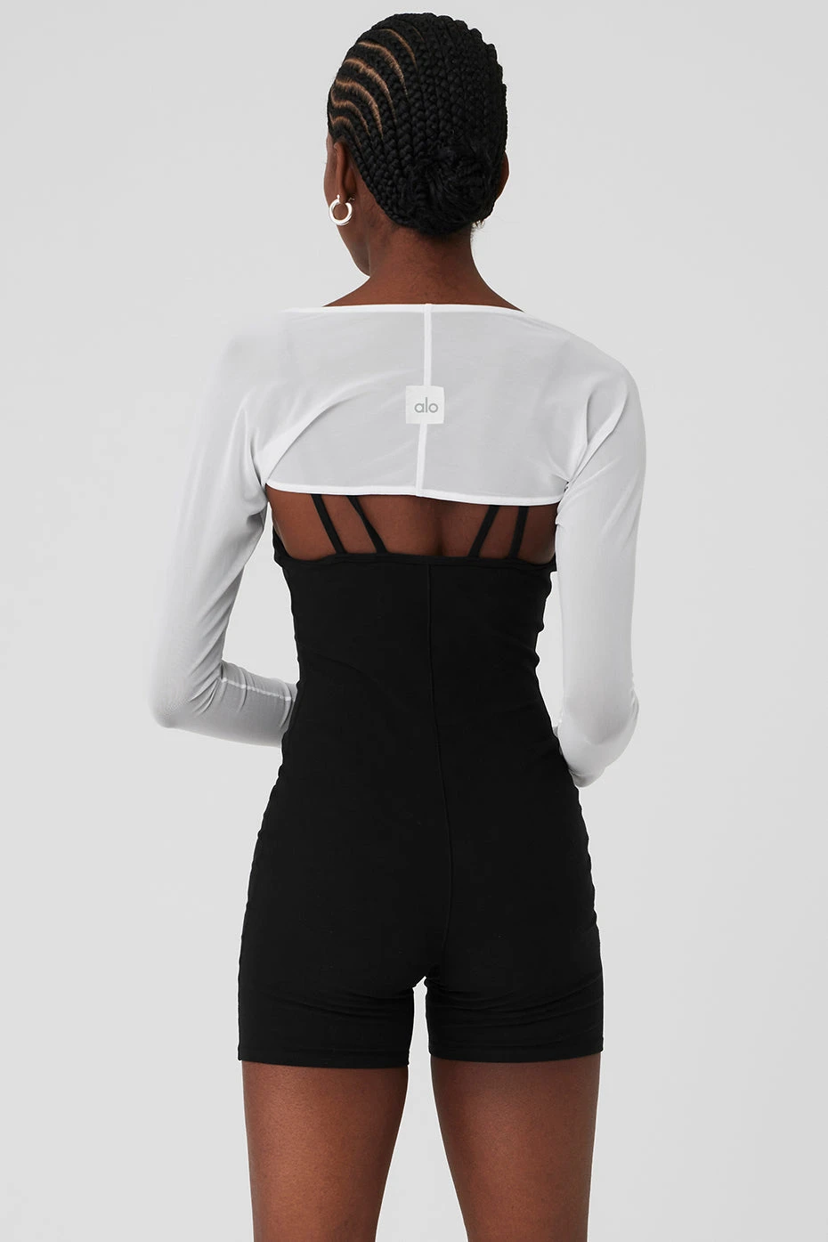 Mesh Heat Wave Shrug - White - Image 2