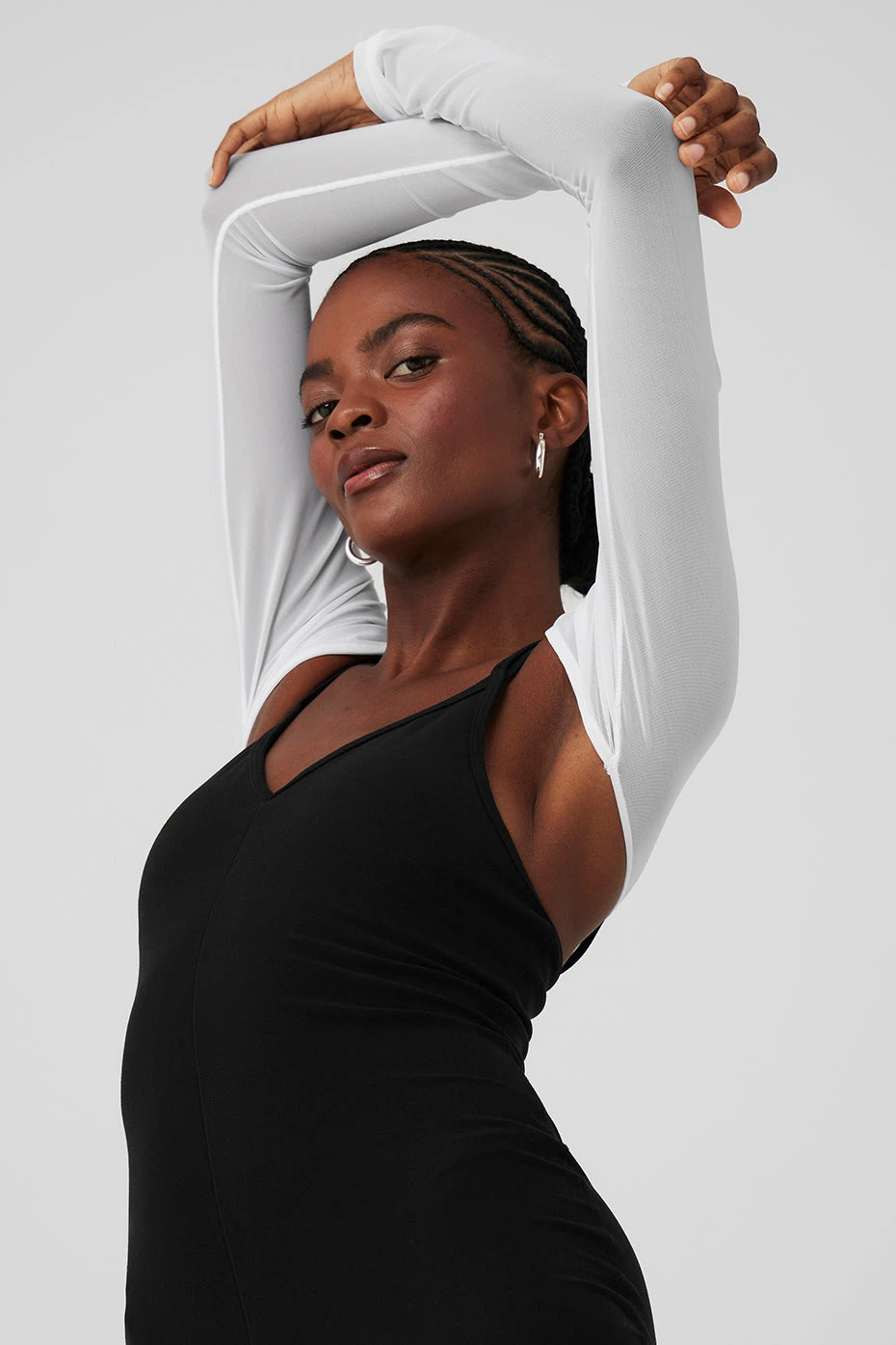 Mesh Heat Wave Shrug - White - Image 4