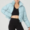 Gold Rush Puffer - Chalk Blue