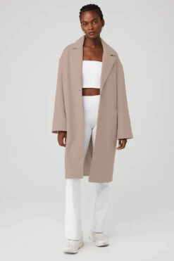 VIP Blazer Trench - Taupe