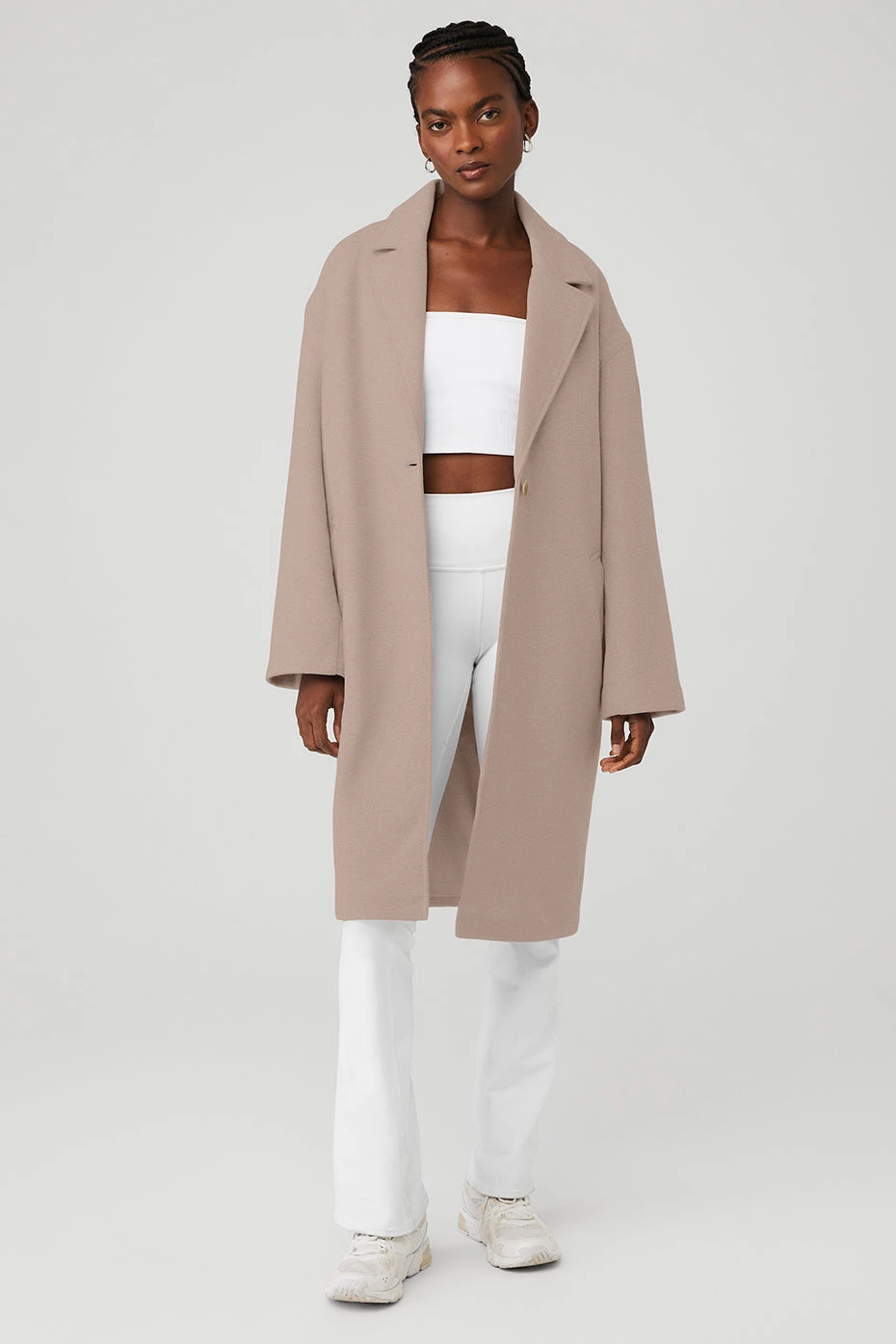 VIP Blazer Trench - Taupe