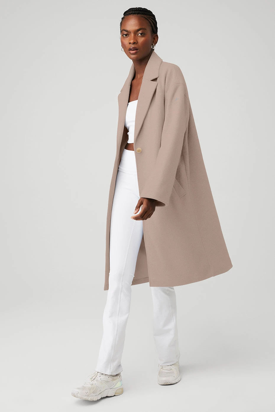 VIP Blazer Trench - Taupe - Image 3
