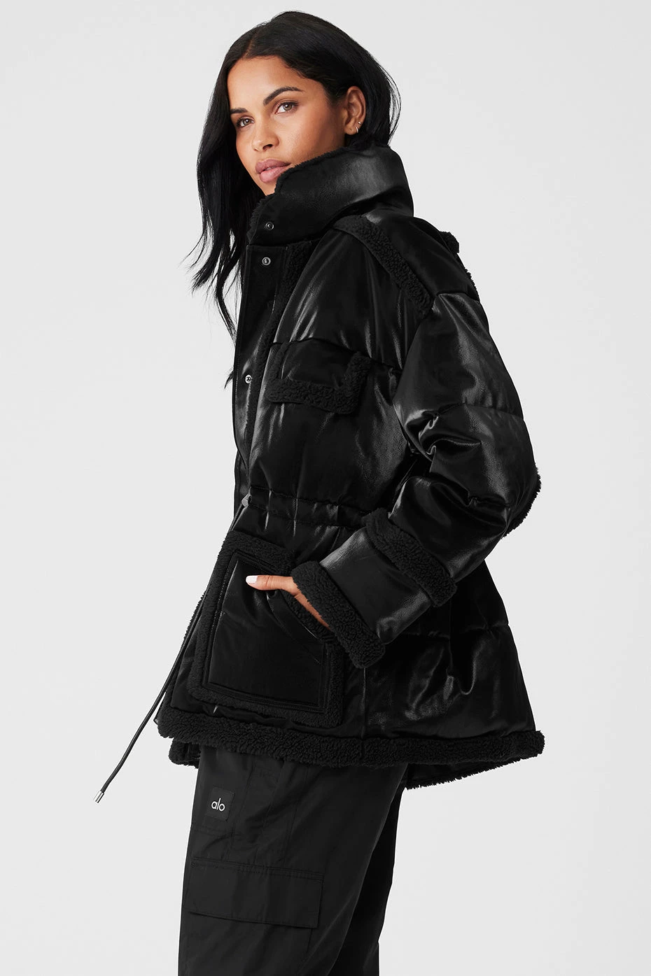 Ice Breaker Puffer Jacket - Black - Image 3
