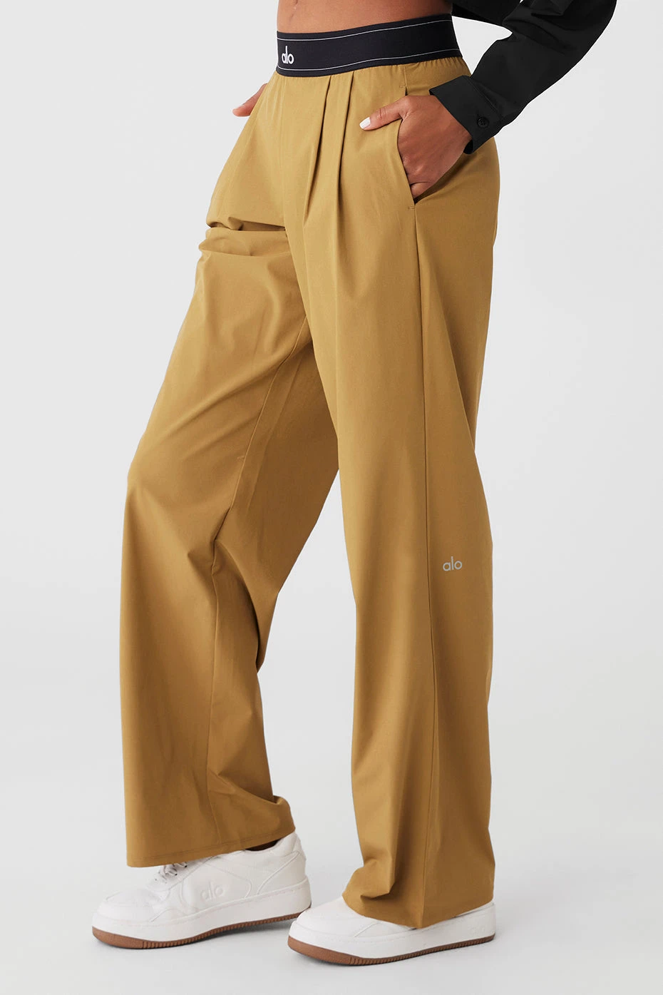 Suit Up Trouser - Golden Olive Branch/Black - Image 4