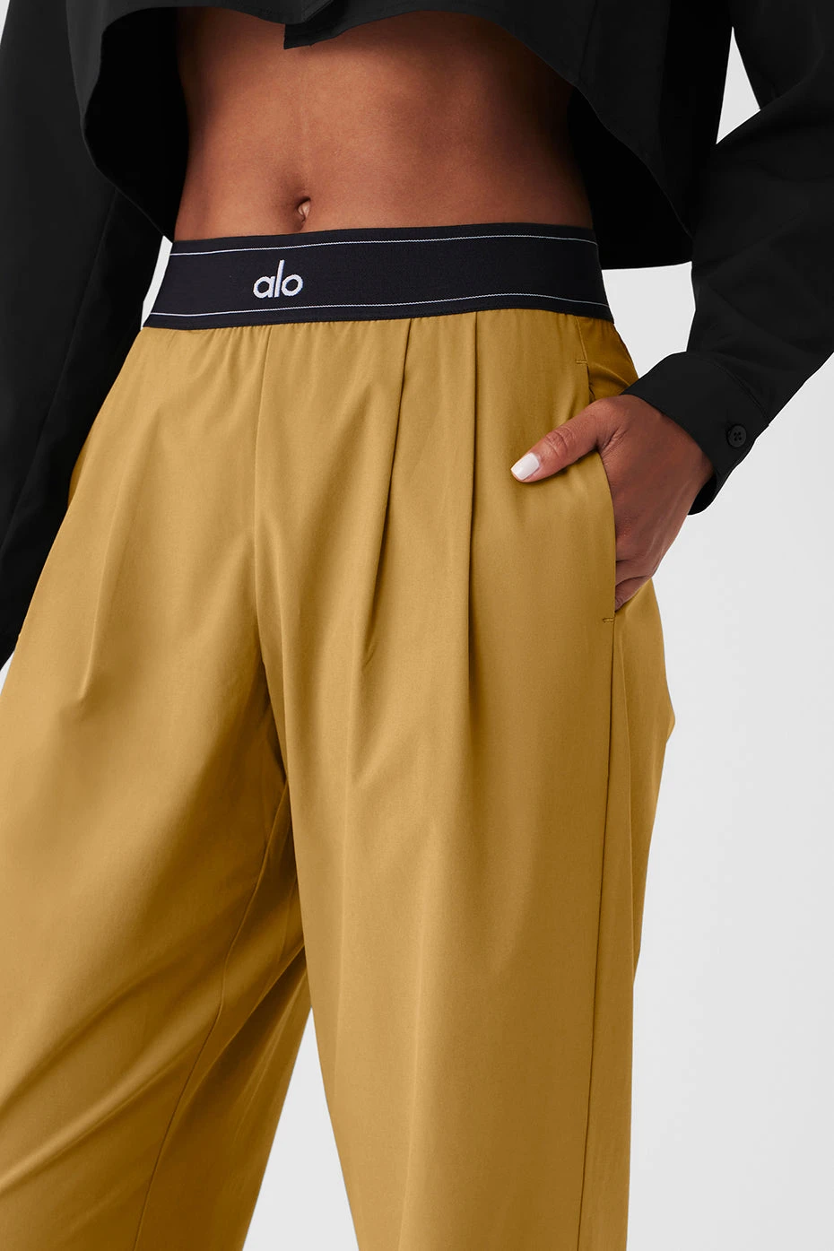 Suit Up Trouser - Golden Olive Branch/Black - Image 5