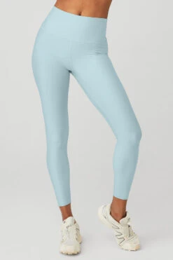 7/8 High-Waist Airlift Legging - Chalk Blue
