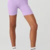 5" Seamless Ribbed Favorite Short - Violet Skies