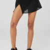 Mesh Sheer Bliss Skirt - Black