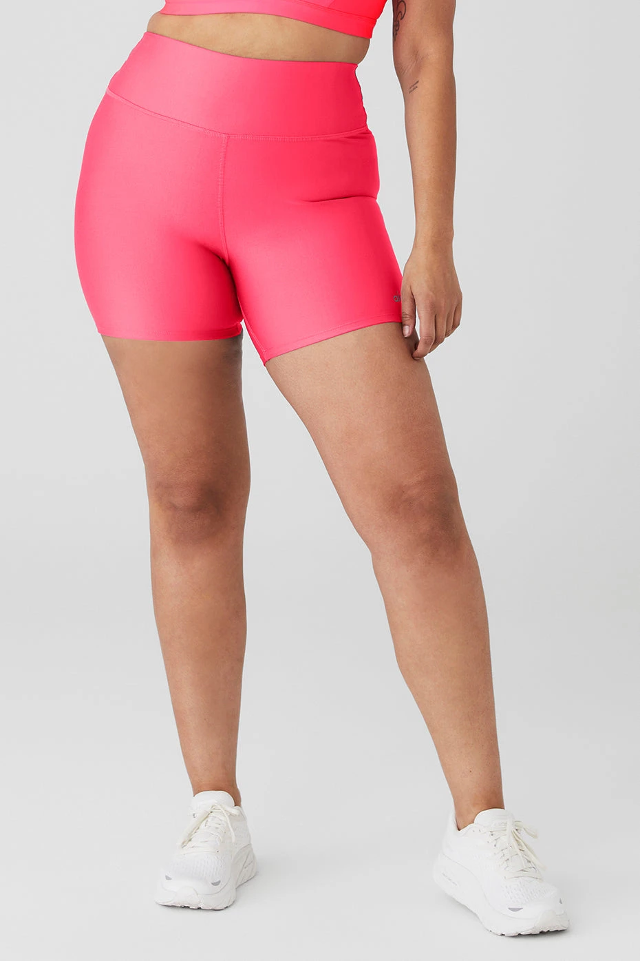 5" Airlift Energy Short - Fluorescent Pink Coral - Image 6