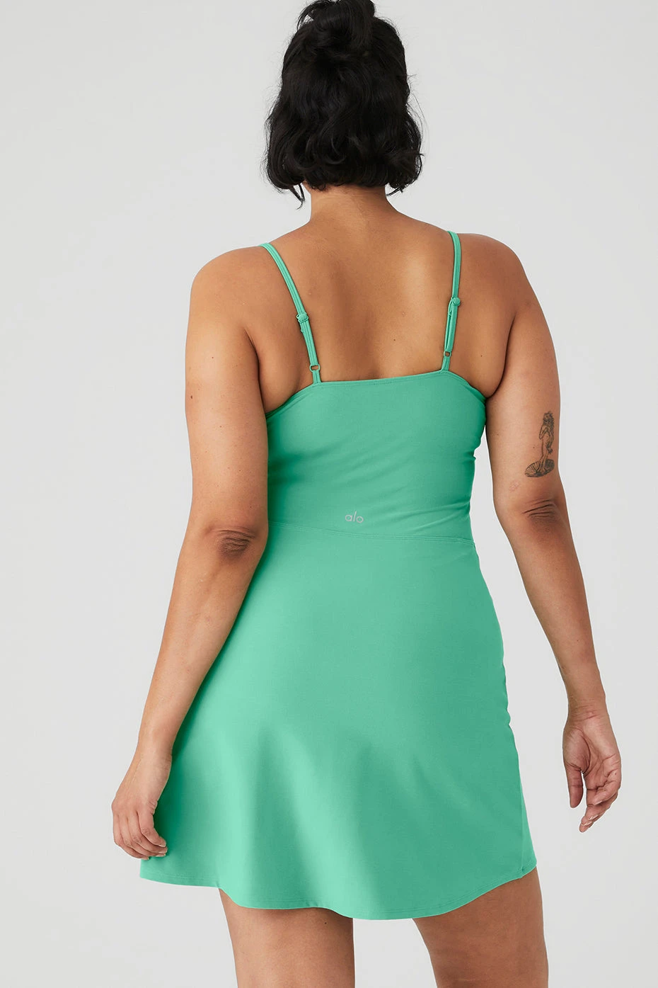 Alosoft Courtside Tennis Dress - Lettuce - Image 7