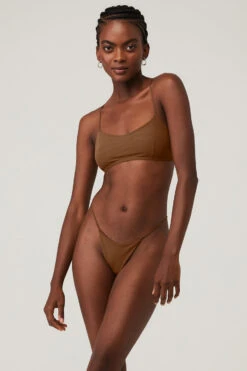 Airmesh Venus Bralette - Cinnamon Brown