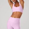 Airlift Advantage Racerback Bra - Sugarplum Pink
