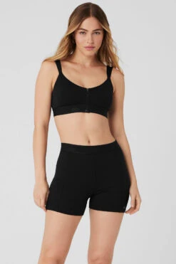 Alosoft Molded Showcase Bra - Black